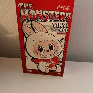 Pop mart Labubu Coca-Cola The Monsters Vinyl Box - Red and White